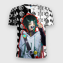 Футболка спортивная мужская Сяо модный парень Геншин импкт, цвет: 3D-принт