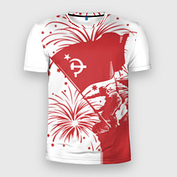 Мужская спорт-футболка Знамя Победы - Рейхстаг