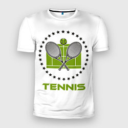 Футболка спортивная мужская TENNIS Теннис, цвет: 3D-принт