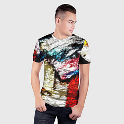 Футболка спортивная мужская Fashion pattern Abstraction Impression, цвет: 3D-принт — фото 2