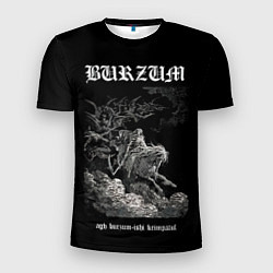 Футболка спортивная мужская Burzum ishi krimpatul, цвет: 3D-принт