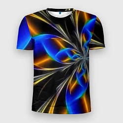 Мужская спорт-футболка Neon vanguard pattern Fashion 2023