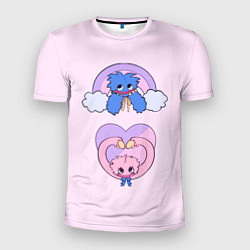 Футболка спортивная мужская POPPY PLAYTIME - KISSY MISSY - HAGGY WAGGY, цвет: 3D-принт