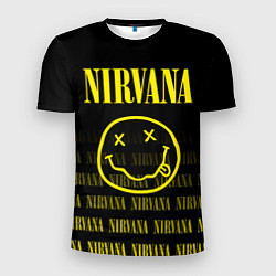 Футболка спортивная мужская Smile Nirvana, цвет: 3D-принт