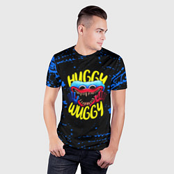 Футболка спортивная мужская Хагги Вагги Поппи Плейтайм, цвет: 3D-принт — фото 2