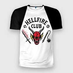Футболка спортивная мужская HellFire Club Stranger Things logo, цвет: 3D-принт