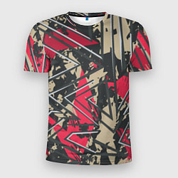 Мужская спорт-футболка Камуфляжный паттерн