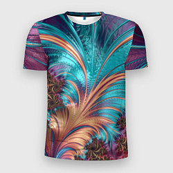 Мужская спорт-футболка Floral composition Цветочная композиция