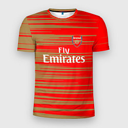 Футболка спортивная мужская Arsenal fly emirates, цвет: 3D-принт