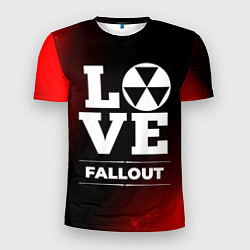 Футболка спортивная мужская Fallout Love Классика, цвет: 3D-принт
