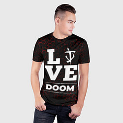 Футболка спортивная мужская Doom Love Классика, цвет: 3D-принт — фото 2