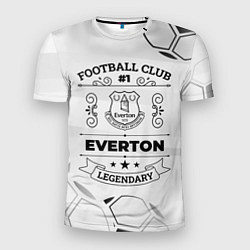 Футболка спортивная мужская Everton Football Club Number 1 Legendary, цвет: 3D-принт