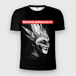Футболка спортивная мужская Boris Brejcha в маске, цвет: 3D-принт