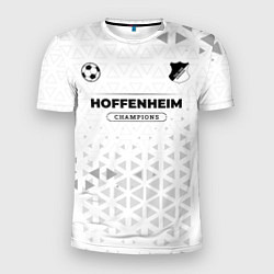 Футболка спортивная мужская Hoffenheim Champions Униформа, цвет: 3D-принт