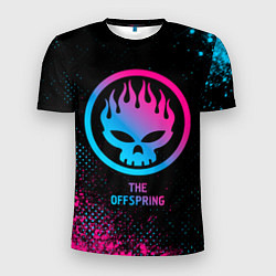 Футболка спортивная мужская The Offspring Neon Gradient, цвет: 3D-принт