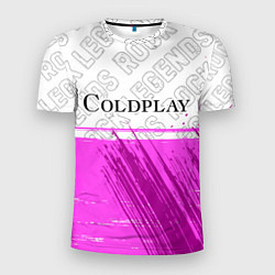 Футболка спортивная мужская Coldplay Rock Legends, цвет: 3D-принт