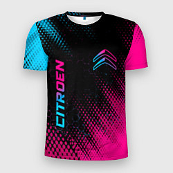 Футболка спортивная мужская Citroen - Neon Gradient, цвет: 3D-принт