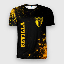 Футболка спортивная мужская Sevilla - Gold Gradient, цвет: 3D-принт