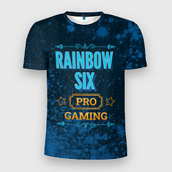 Футболка спортивная мужская Игра Rainbow Six: pro gaming, цвет: 3D-принт