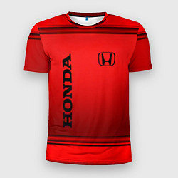 Футболка спортивная мужская Хонда - спорт, цвет: 3D-принт