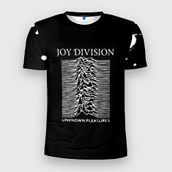 Футболка спортивная мужская Joy Division - unknown pleasures, цвет: 3D-принт