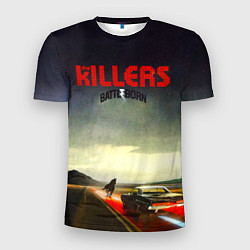 Футболка спортивная мужская Battle Born - The Killers, цвет: 3D-принт