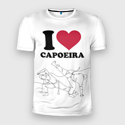 Футболка спортивная мужская I love Capoeira Battle line graph, цвет: 3D-принт