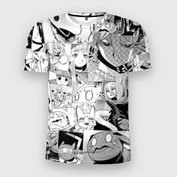 Футболка спортивная мужская Да я паук и что с того pattern, цвет: 3D-принт