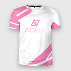Мужская спорт-футболка Adele - абстракция
