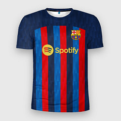 Футболка спортивная мужская Дембеле Барселона форма 20222023, цвет: 3D-принт