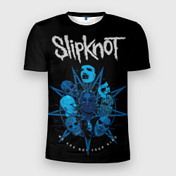 Мужская спорт-футболка Slipknot - pentagram