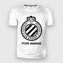 Футболка спортивная мужская Club Brugge sport на светлом фоне, цвет: 3D-принт