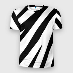 Мужская спорт-футболка Камуфляж зебры