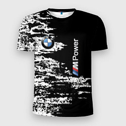 Футболка спортивная мужская BMW M Power - pattern, цвет: 3D-принт