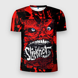 Мужская спорт-футболка Slipknot red blood