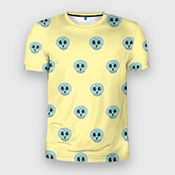 Футболка спортивная мужская Милые зубастые черепочки, цвет: 3D-принт