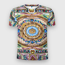 Футболка спортивная мужская Советский винтажный ковёр, цвет: 3D-принт