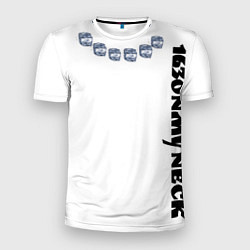 Футболка спортивная мужская 163ONMYNECK, цвет: 3D-принт