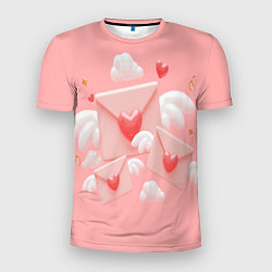 Мужская спорт-футболка Валентинки