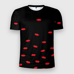 Мужская спорт-футболка Поцелуи для любимого