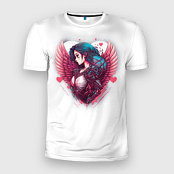 Мужская спорт-футболка Аниме ангел