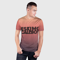Футболка спортивная мужская Eskimo Callboy electric, цвет: 3D-принт — фото 2