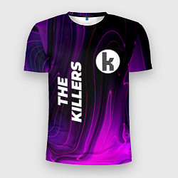 Футболка спортивная мужская The Killers violet plasma, цвет: 3D-принт