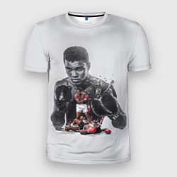 Футболка спортивная мужская The greatest - Muhammad Ali, цвет: 3D-принт