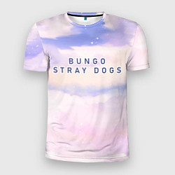 Мужская спорт-футболка Bungo Stray Dogs sky clouds