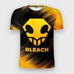 Мужская спорт-футболка Bleach - gold gradient