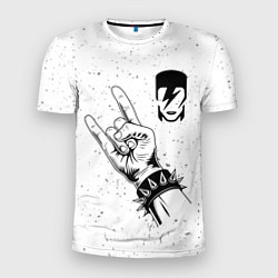Мужская спорт-футболка David Bowie и рок символ