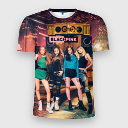 Футболка спортивная мужская Blackpink girls poster, цвет: 3D-принт