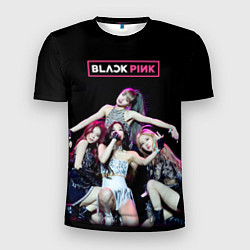 Футболка спортивная мужская Blackpink on stage, цвет: 3D-принт
