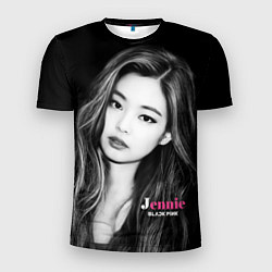 Мужская спорт-футболка Jennie Kim Blackpink